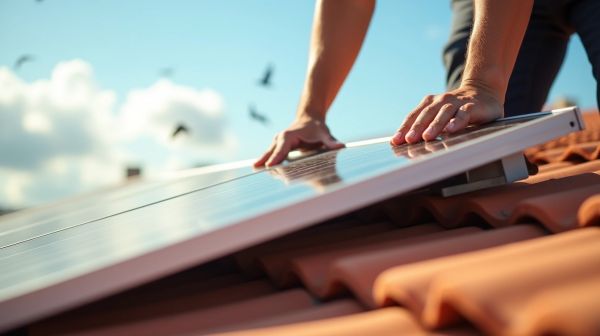 Installer un panneau solaire sur tuile efficacement et durablement