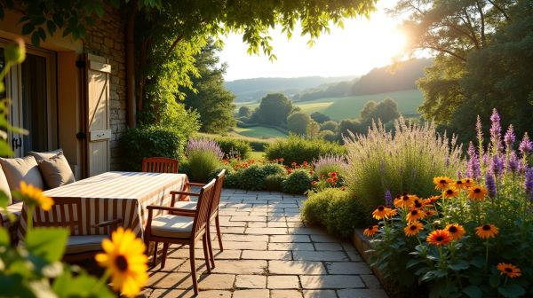 Gagner deux saisons sur sa terrasse dans le Morbihan