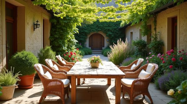 Gagner deux saisons sur sa terrasse dans le Morbihan